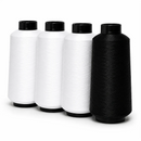 KIT 3 CONES BRANCO + 1 PRETO OVERLOCK