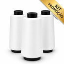 KIT 3 CONES BRANCO