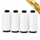 KIT 4 FIOS OVERLOCK BRANCO