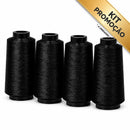 KIT 4 FIOS OVERLOCK PRETO