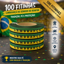 100 FITINHAS BRASIL COPA DO MUNDO